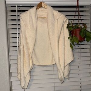 Aerie Marshmallow Cape Scarf NWT